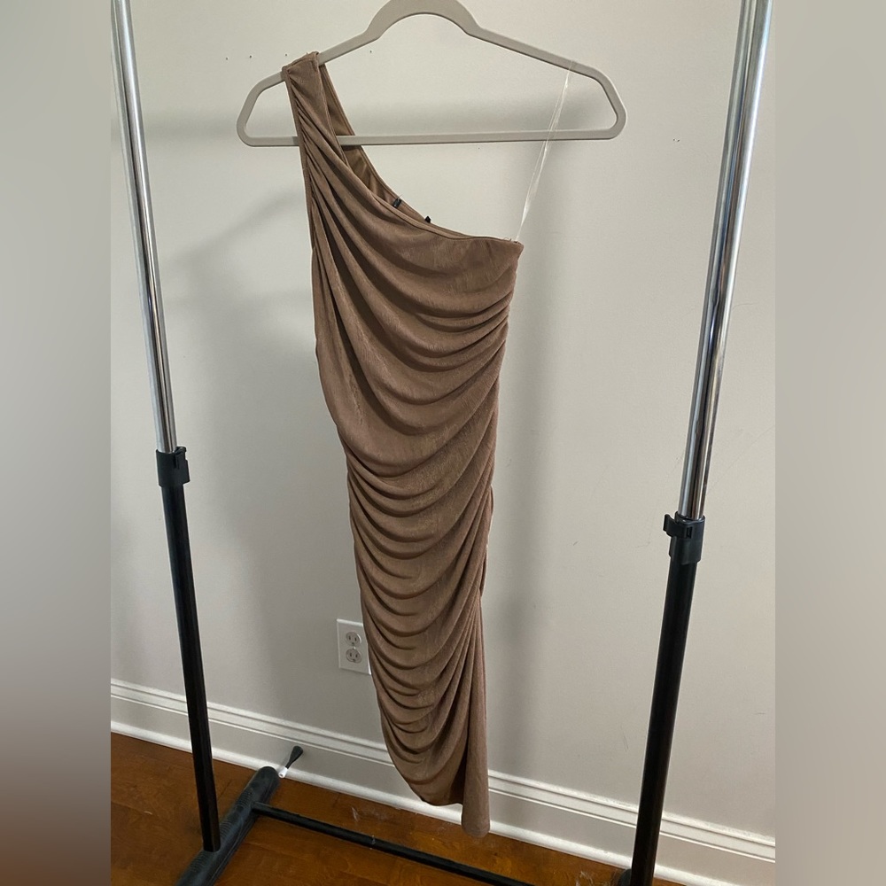 One shoulder bodycon dress